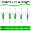 Libima 5 Pcs Sputnik Sinker Surf Weight Long Tail Fishing