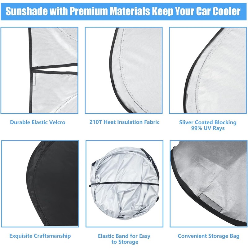 Windshield Sun Shade for Subaru Forester 2019-2024