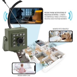 Bird Feeder Camera for Outdoor, Smart HD Bird Watching Camera, Upgrade 10 LED Night Vision Motion Detection Bird Box Camera for Birdhouse Squirrel Feeder Butterfly House (IMX335