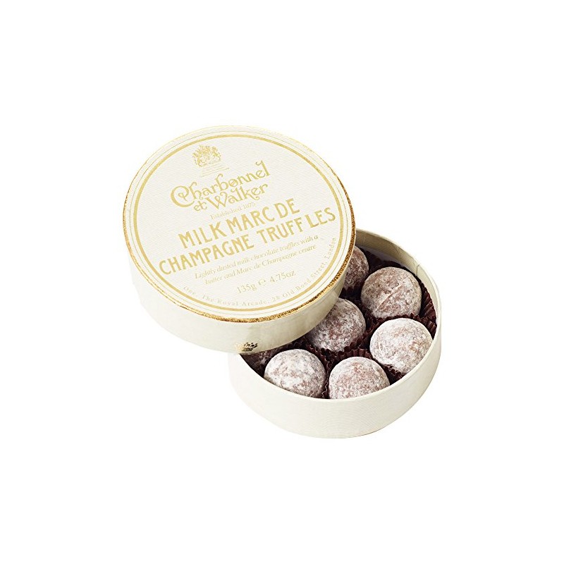 Charbonnel et Walker Milk Marc de Champagne Truffles 135 g