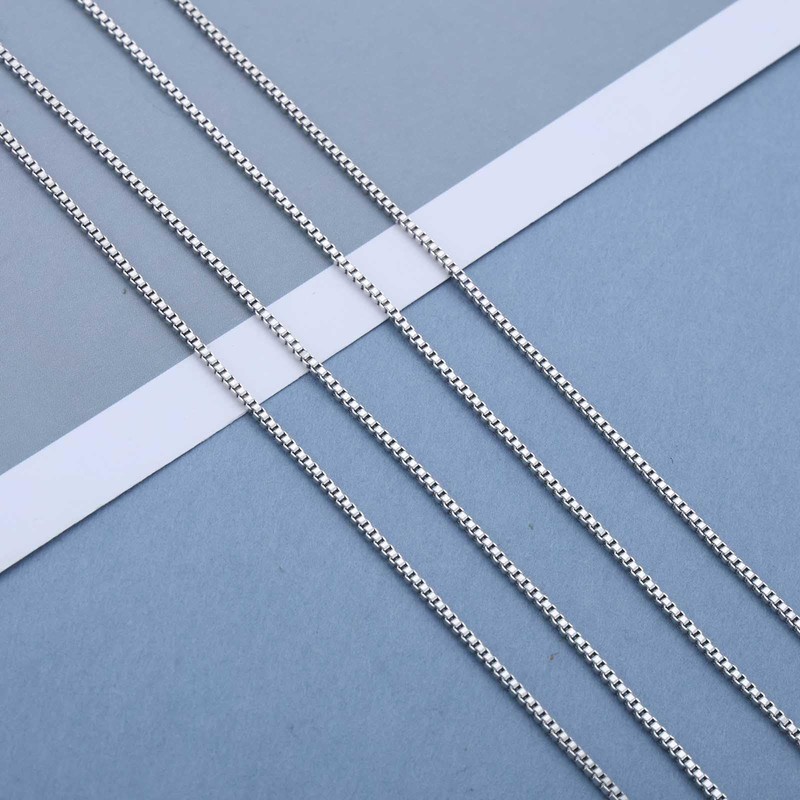 Cybche Boho Geschichtet Kristall Kugel Anhänger Halskette Silber Geschichtet Kette