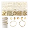 Beads for Threading Kit, 720 Pieces Bracelets Make Yourself, Jewellery