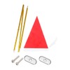 Kayak Safety Flag Folding Flagpole Safety Flag Safety Flag Warning