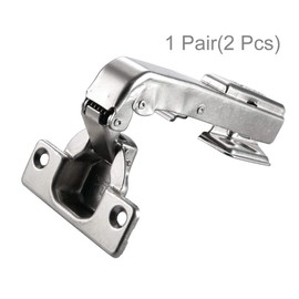 AOLISHENG 90 Degree Blind Corner Hinge Soft Close Kitchen Cupboard Cabinet Concealed Door Hinges 35mm Folding Hinges 1 Pair