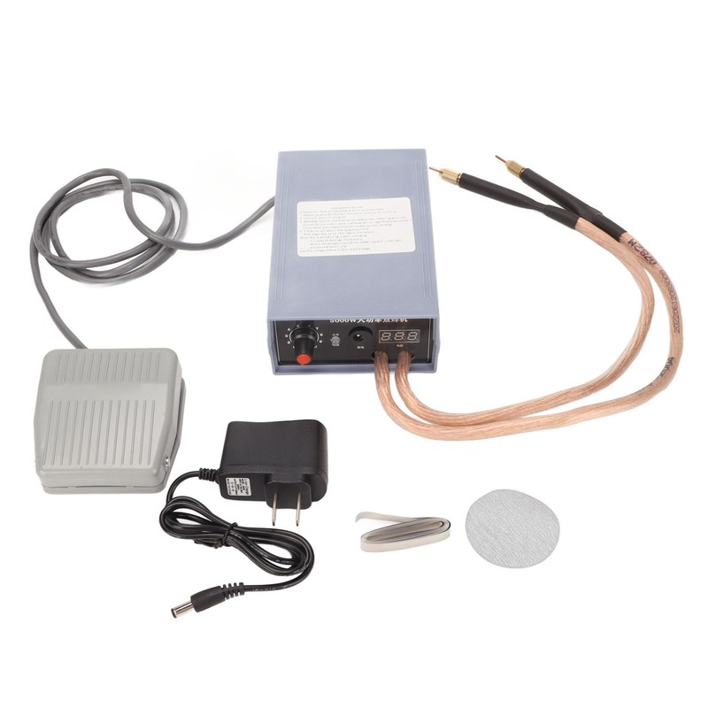 Mini Portable Spot Welder 5000W High Power Adjustable Spot Welding