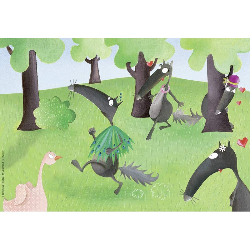 Ravensburger Jigsaw Puzzle 12 pieces - 2 Puzzles - Loup