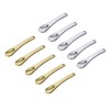 Healeved 15pcs Metal Makeup Spatula Scoop for Facial Cosmetic Applications