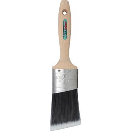 Axus Decor Mage Cutter Brush (onyx series) Unique Tricho Filament, Smooth, Medium Stiffness, Bamboo Handles, Rust-Resistant Stainless Steel- 2"/50mm
