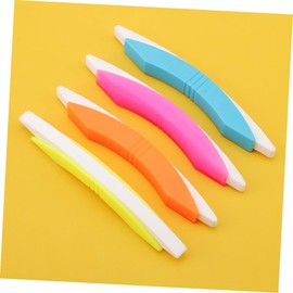 WOONEKY Professional Manicure Kit 5pc Acrylic Nail Files Curved Buffering Tools Soft Surface Sandpaper for Nails