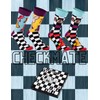 Rainbow Socks Chess Socks Box - A Gift for a