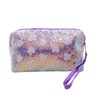 MOSSTYUS Glitter Cosmetic Pouch Makeup Bag Sequin Travel Organizer Multi-Purpose