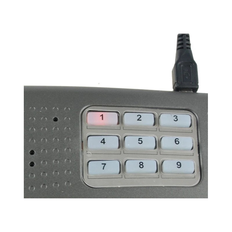 Ecomtalk 3 Station 10 Channel Home Office Wireless FM Voice