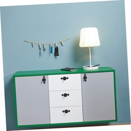 Tofficu 4Pcs Durable Zinc Alloy Cabinet Pull Handles Smooth Knobs for Kitchen Cupboards Versatile Furniture Handles for Easy Installation and Replacement