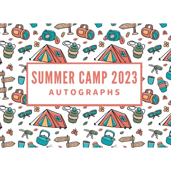 Summer Camp 2023 Autographs: Cute Keepsake Memory Autograph Book For