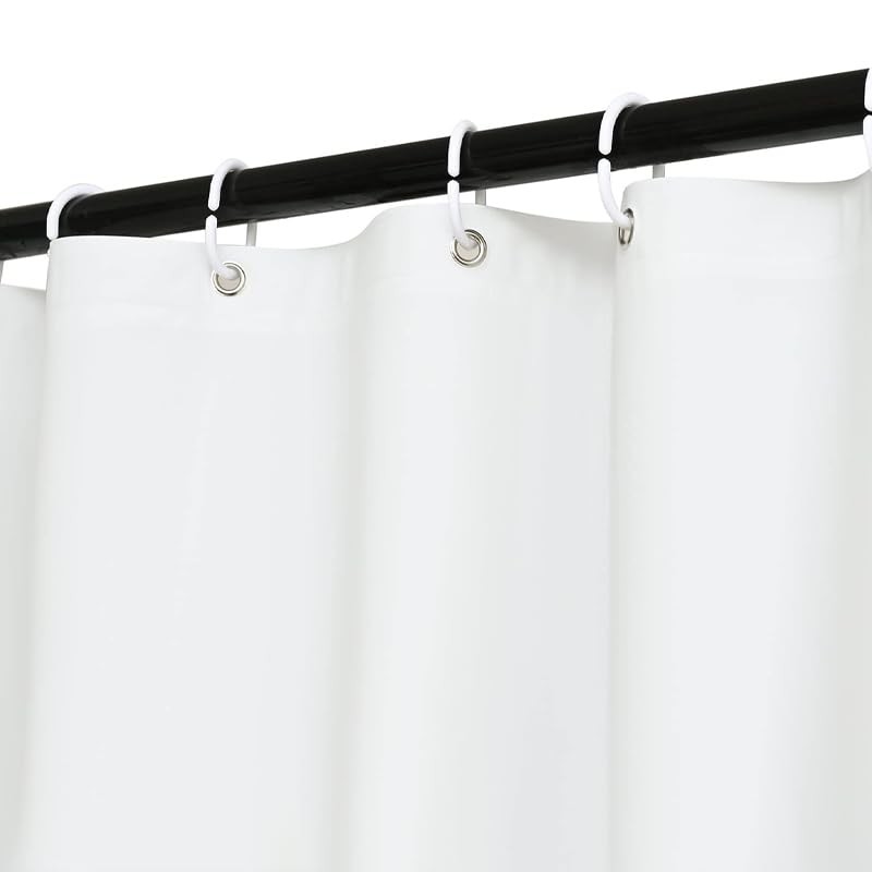 zokyer Clawfoot Tub Shower Curtain Round Wrap Around Circular Circle