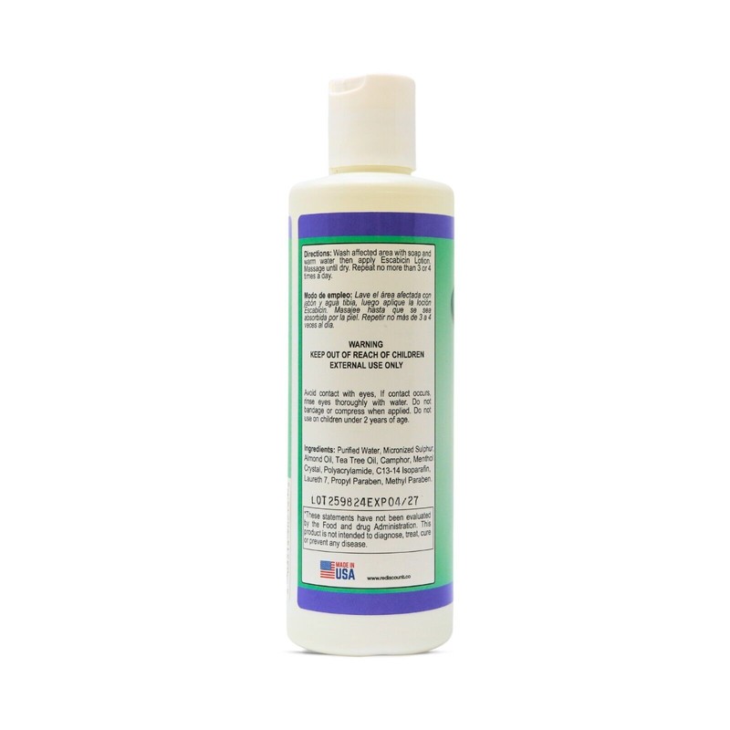 Arymar Escabicin Scabies Treatment Duo: Lotion 8 oz & Soap