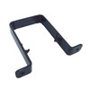 5 x Anthracite Grey Square 65mm Downpipe Brackets, Freeflow Rain