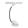 Music Stand Light LED Rechargeable Bendable Professional Design White Lamp