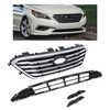 KUAFU Front Upper & Lower Grille & Bumper Bracket Compatible