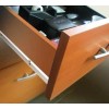LIZOFERTAS Paquete 10 Pares Corredera Epoxica Blanca 40 Cm Cajones