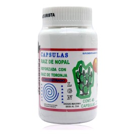 Raz De Nopal Y Raz De Toronja 45 Caps Gran Naturista 2 Pzs Sabor Sin Sabor                                                                            