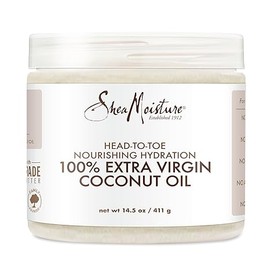 SheaMoisture for Dry Skin Nourishing Hydration 100% Extra Virgin Coconut Oil Soften and Restore Skin and Hair 14.5 oz