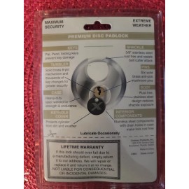 Chateau All Stainless Disc Lock X-Type EXtreme security