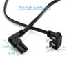 NTQinParts Replacement US 2Prong AC Power Cord Cable for Sony