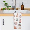 XPH Summer Ocean Shell Theme Gift Kitchen Dish Towels, Beach