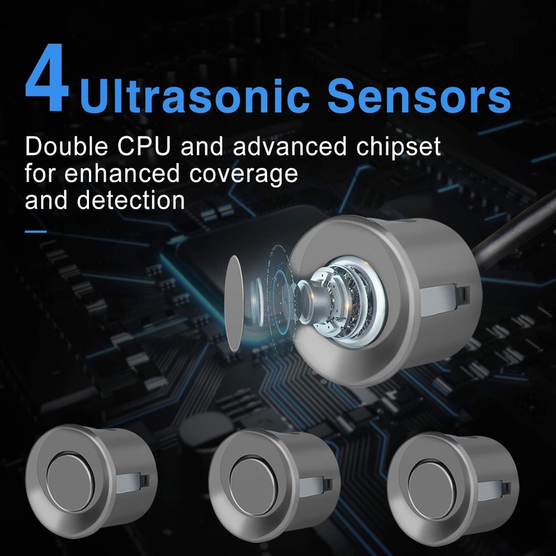 Parking Sensor Aolead Car Reversing Sensors Backup Radar System Buzzer