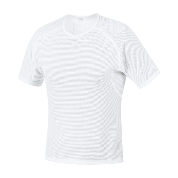 GORE WEAR mens M Shirt base layer tops, White, Large