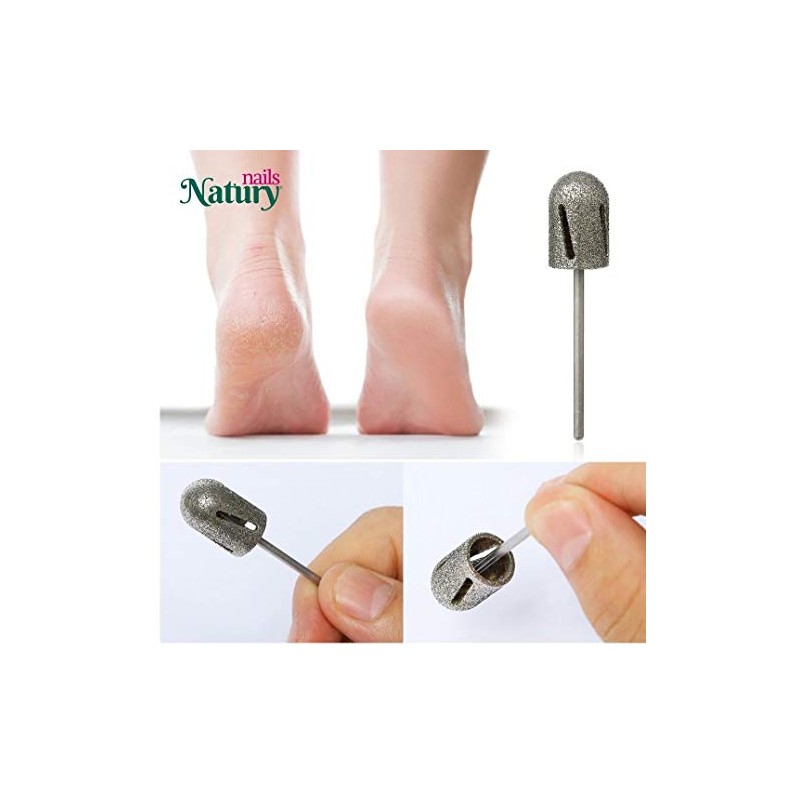 Natury Nails Diamond Cutter Pedicure Callus and Callus Drill Medium