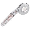 LED Negative Ion Shower Head Handheld WaterSaving Pressurized Hand Shower