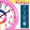 Kiddus Kid’s Wall Clock Analogue Time Teacher with Time Learning