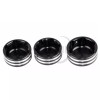 Unbranded CNC Gloss Black Fork Stem Upper Nut Bolt Cover