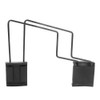 Dual Steel Track ABS Clamp Violin Clamp Bow Straightener 4/4