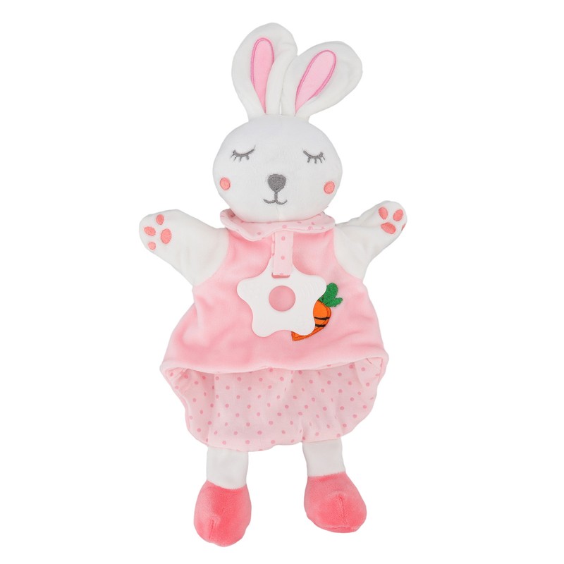 Baby Security Blanket Cute Bunny Baby Teething Stuffed Dolls Soft