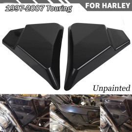 Unbranded Unpainted Side Cover Panels Fit For Harley Touring Road Street Glide 2009-2023