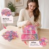 855pcs Hair Accessories, Hair Bands and Clips Set
