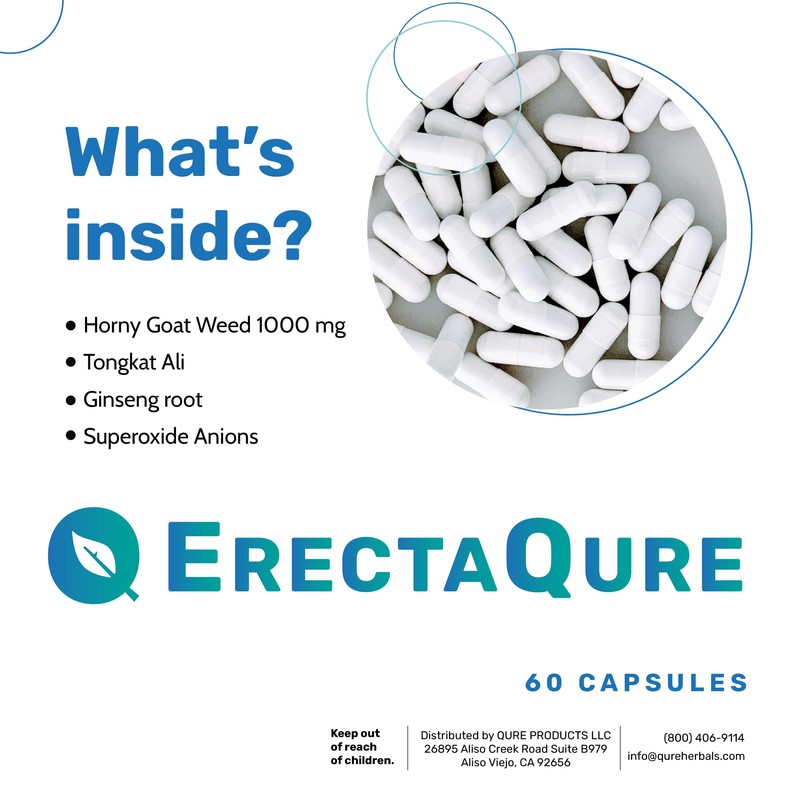 QurItAll ErectaQure Horny Goat Weed 60 Capsule