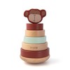 Trixie Baby Stacking Tower with Wooden Rings Mr. Monkey Monkey