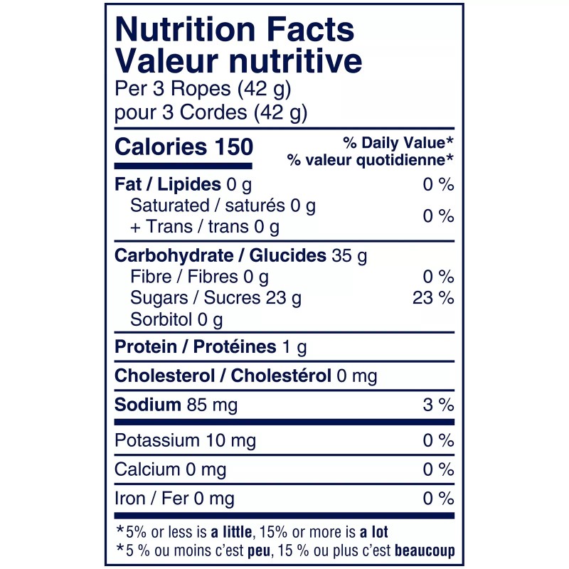 SweeTarts Twisted Rainbow Punch Ropes, 141g/5 oz