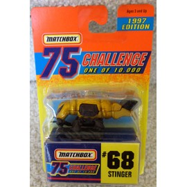Matchbox Gold Stinger 68 75 Challenge 1 of 10000 1997