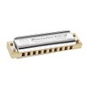 HOHNER M2011BX Thunderbird Harmonica, Double Low F, Stainless steel (M2011BXL-LF)