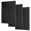 WallPeg PEGBOARD Panels Peg Board Plastic Pegboard Kit 24"x24" (12,