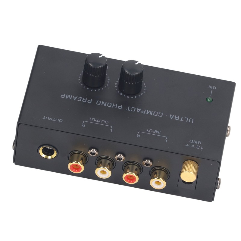 Professional Sound Mixer PP500A Vinyl Record Player Preamplifier Active RIAA