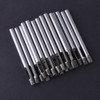 Hole Punch Tool, Asixx 20pcs /Set Leather Craft 5mm Carbon