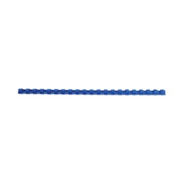 GBC CombBind Binding Combs 6mm A4 Blue (25 Sheets Capacity, Pack of 100)