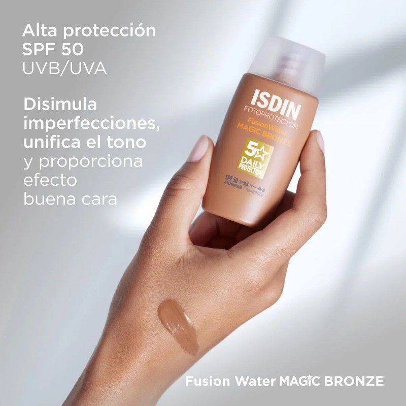 Isdin Fotoprotector 50 Fusion Water Color Bronze Oil Control