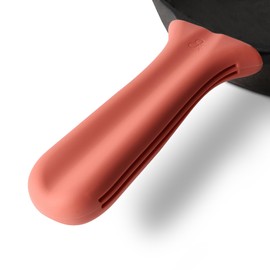Greater Goods Silicone Handle Cover Designed for Greater Goods Cast Iron Skillet and Griddle, Pink